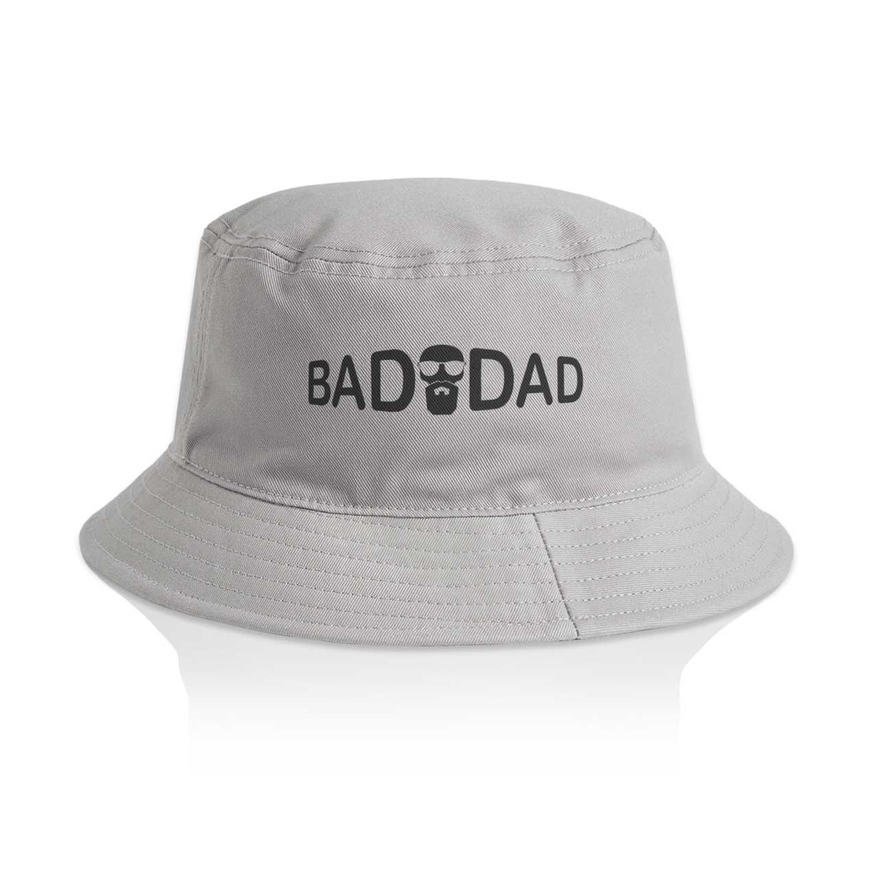 BADDAD Black Logo Bucket Hat