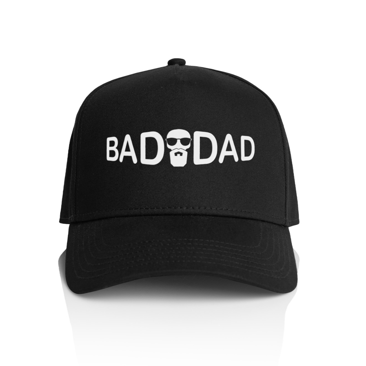 BADDAD White Logo Hat