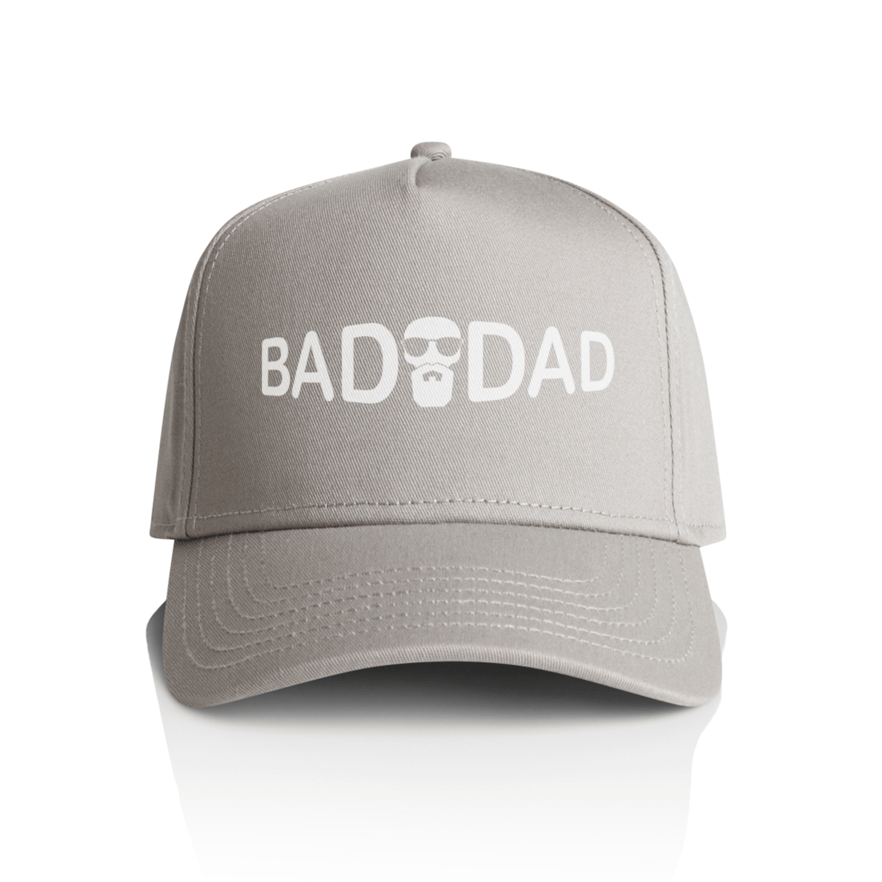 BADDAD White Logo Hat