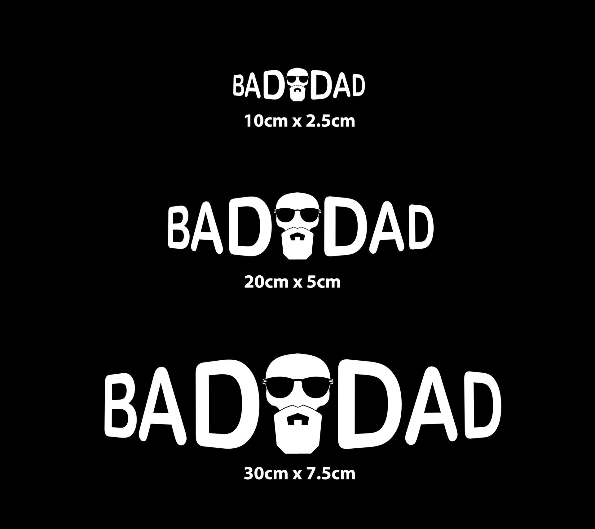 BADDAD Skull Sticker (6875782021271)