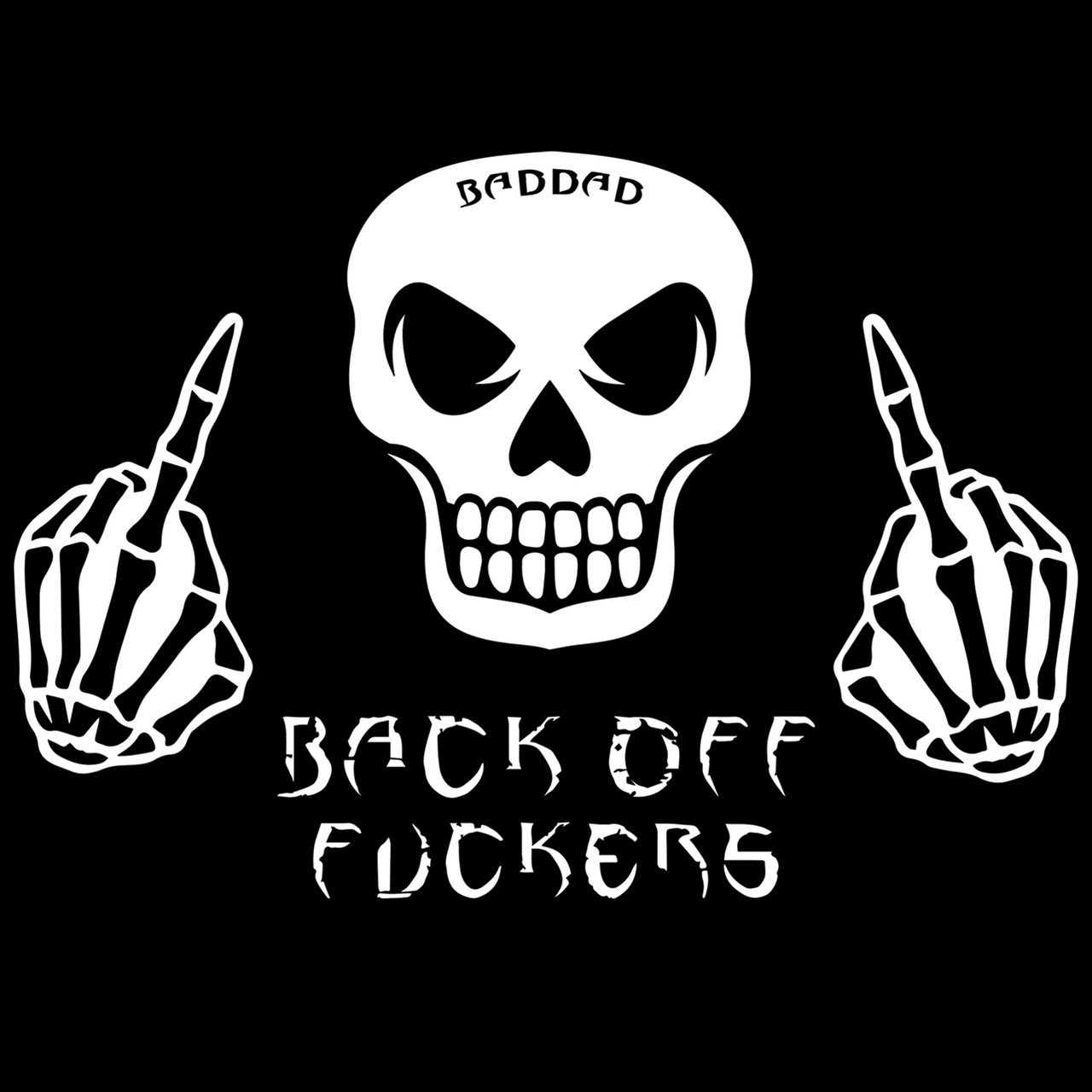 Back Off F**KERS Sticker (6875776483479)