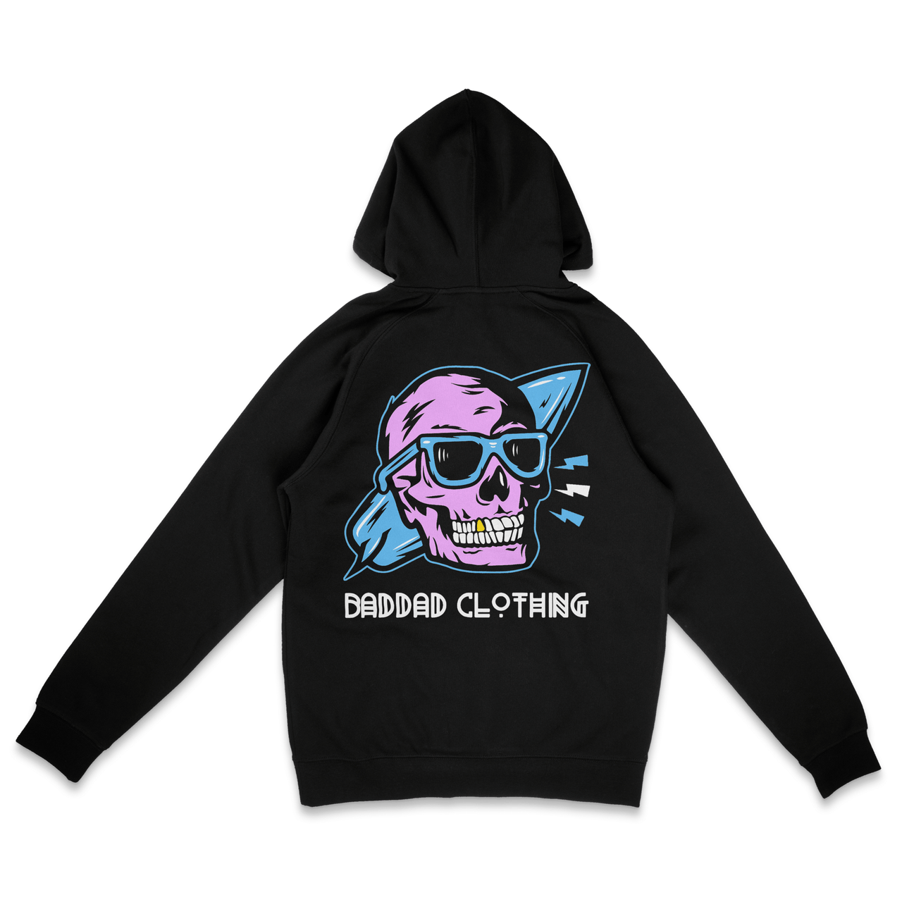 Surfboard Skull Hoodie